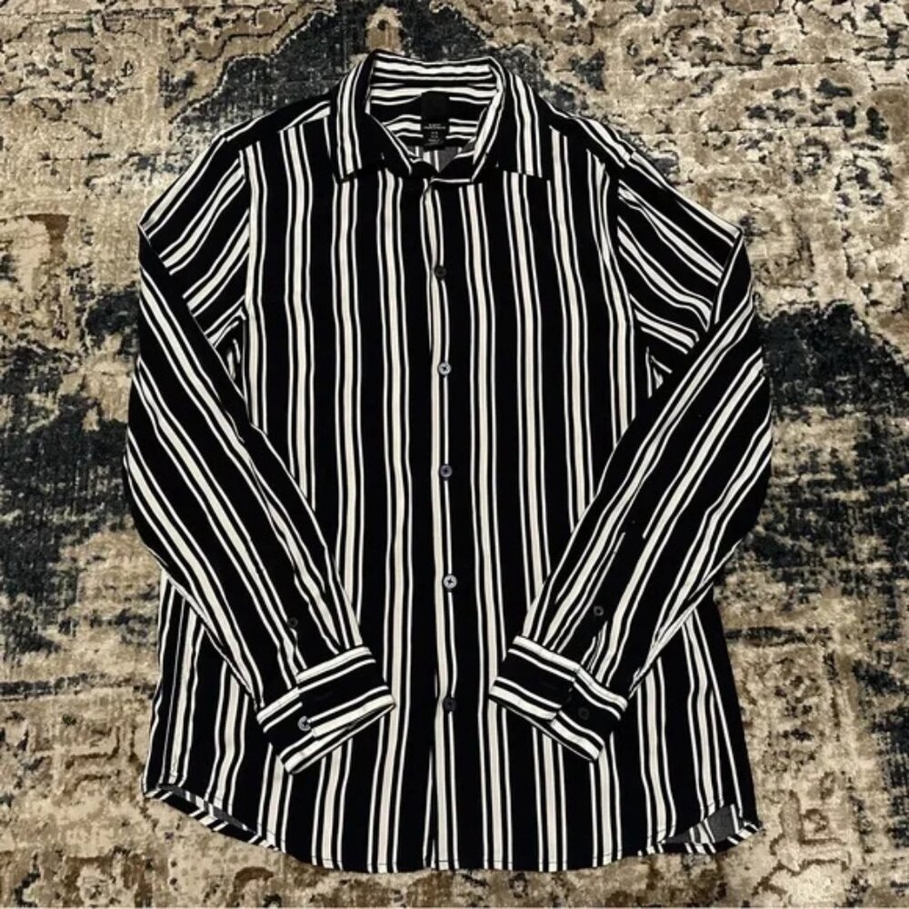 Striped Longsleeve - Skinny Medium, fits as Small